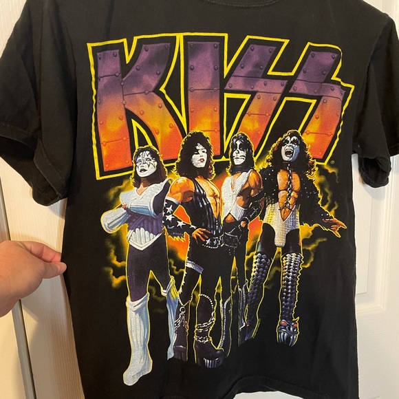 Anvil KISS black band tee sz M - Picture 2 of 4